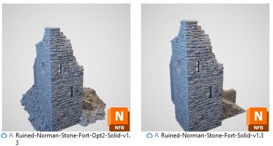 Solid 3d print building