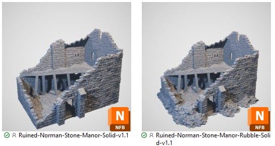 Solid 3d print building