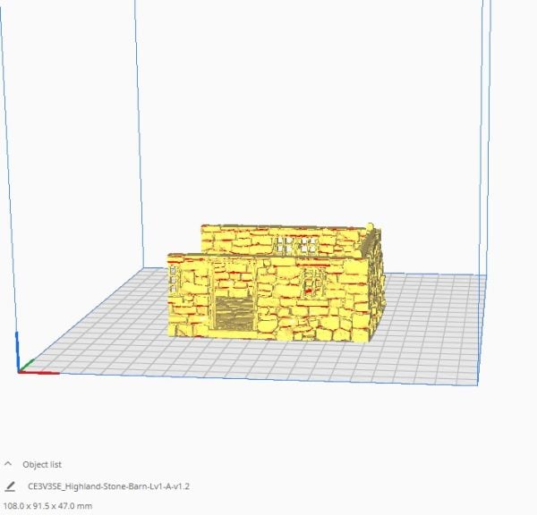 Highland Stone Barn Measurement