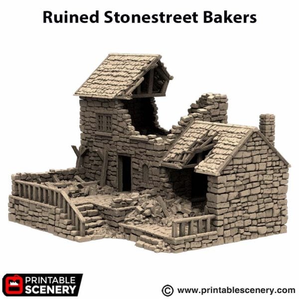 Ruined French Bakery STL
