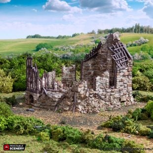 Ruined Barlyway Cottage STL