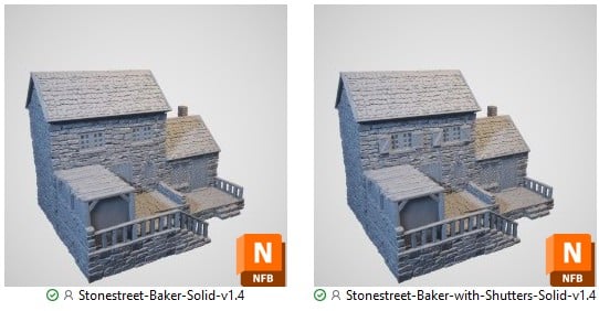 Solid 3d print building