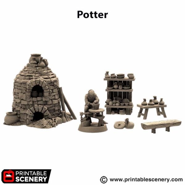 3D Printed Potter