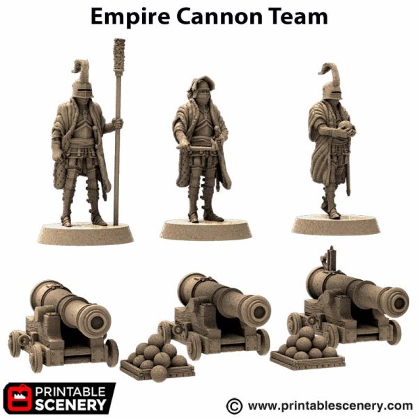 Empire Cannon Team STL