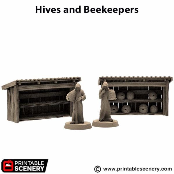 3d printed hives and beekeepers