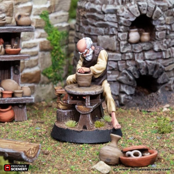 3D printed Potter