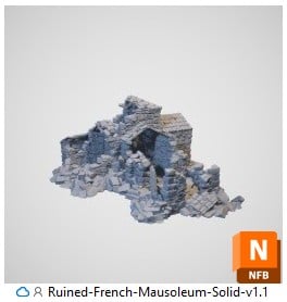 Solid 3d print building