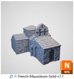 French mausoleum Solid Version