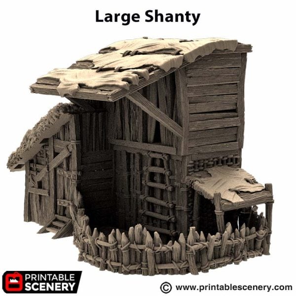 Large Shanty STL