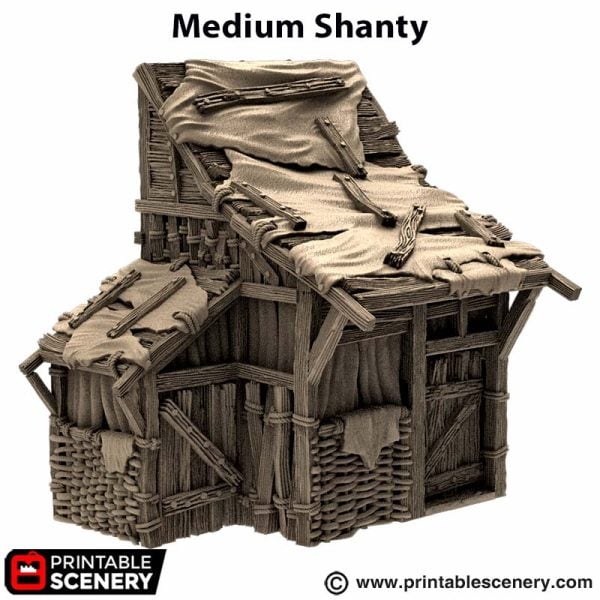 Medium Shanty STL