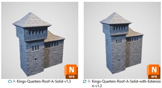 Solid 3d print building