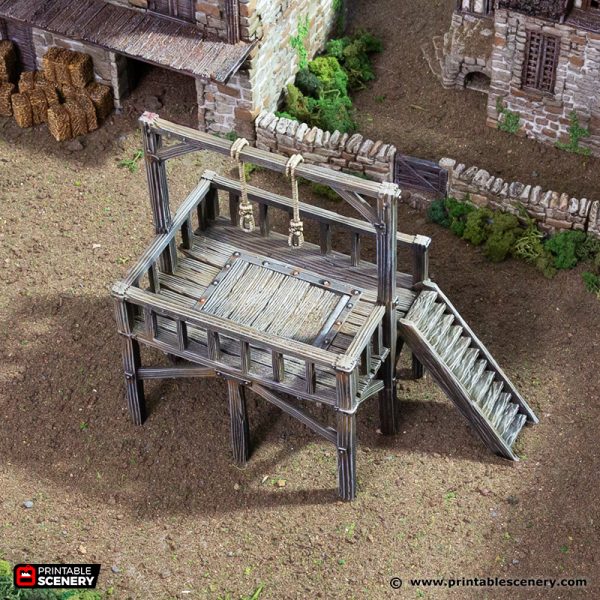 3D Printed Gallows