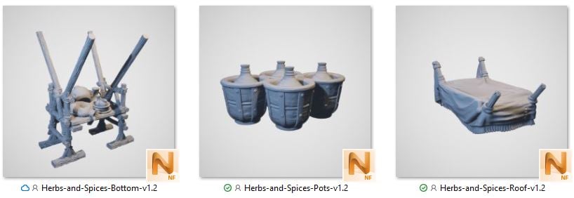3D printed Herbs and Spices Market Stand