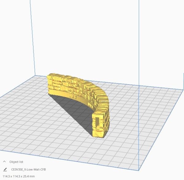 OpenLOCK Low Walls STL