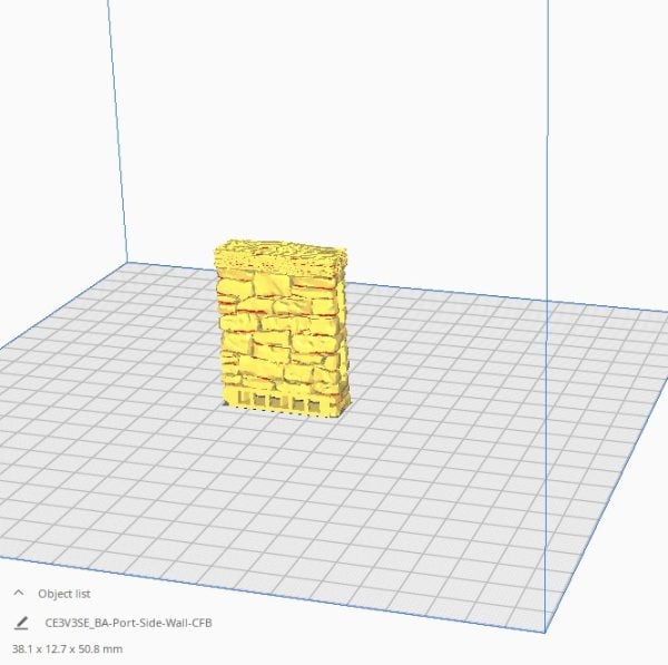 OpenLOCK City Foundation Port Walls STL