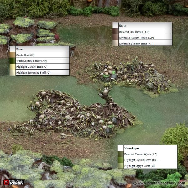 Death Marsh Mounds STL