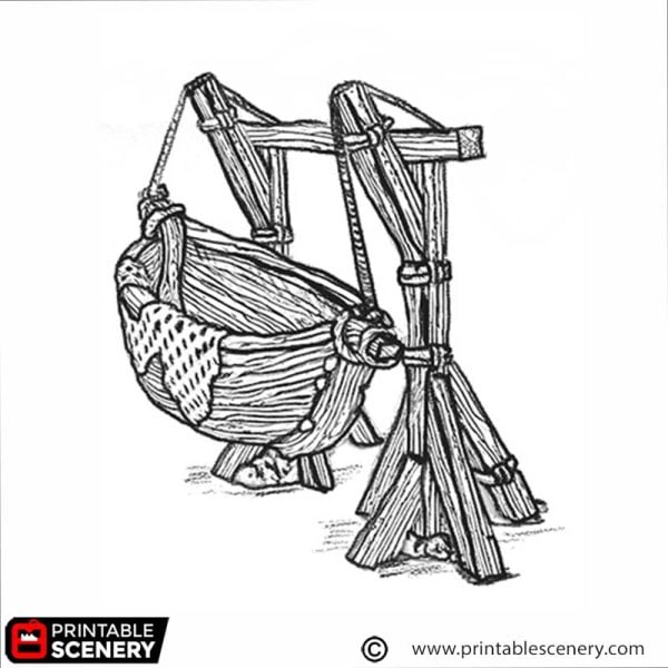 Dingy Davits STL