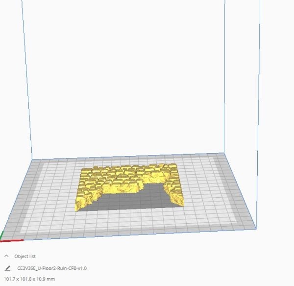 Ruined City Foundations 3D print file