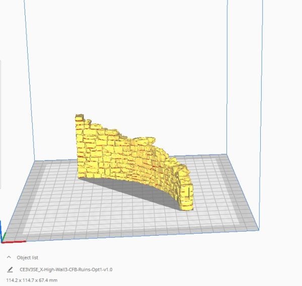 Ruined City Foundations 3D print file
