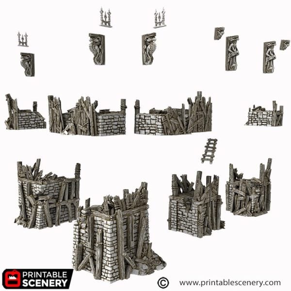 Ruined Ramshackle Ramparts - Image 9