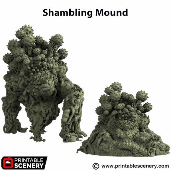 Shambling Mound STL Swamp creature