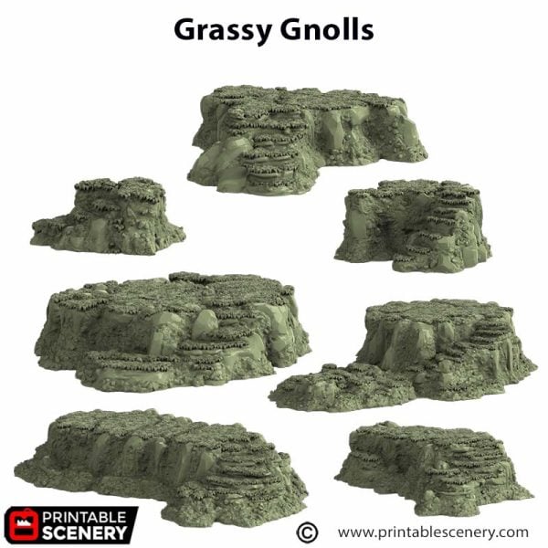 Grassy Gnoll Hill STL