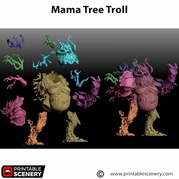 Tree Troll STL