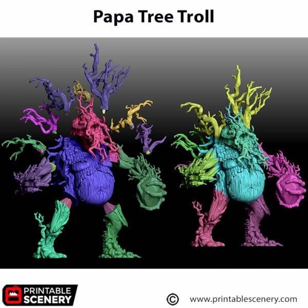 Tree Troll STL