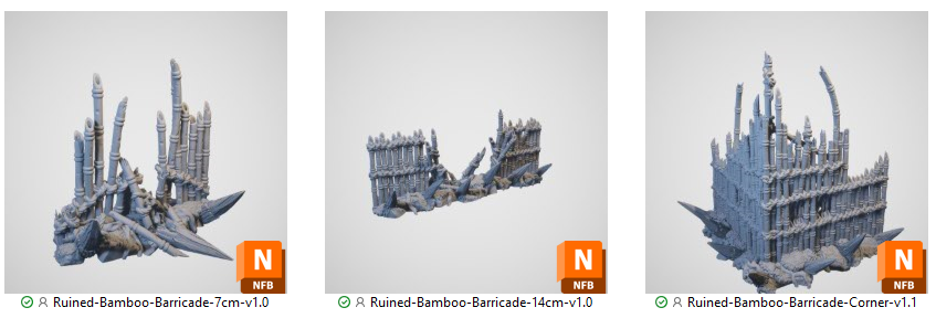 Bamboo Ruins STL