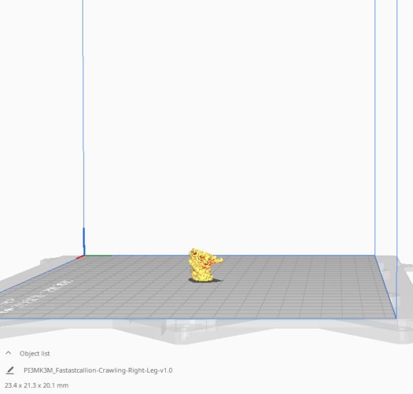 Fastcallion Crawling STL