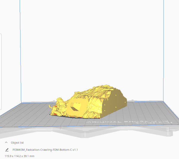 Fastcallion Crawling STL