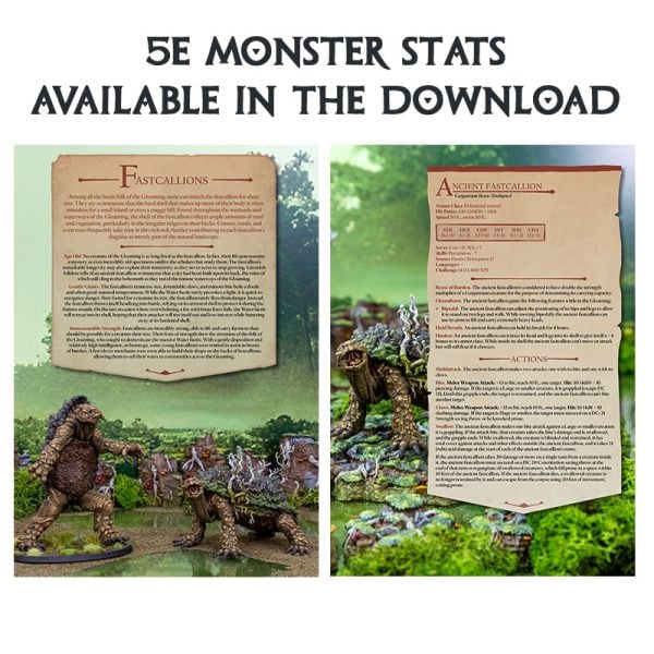 Fastcallion 5E Monster Stats