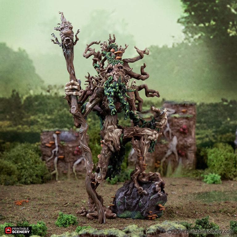 Tree Wizards Printable Scenery