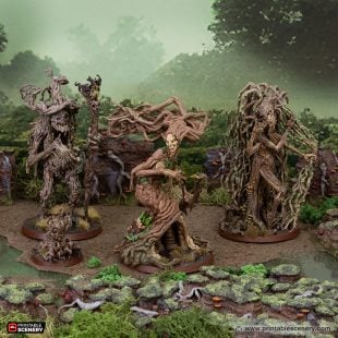 Lady Dryads STL Bogwallow Black Cypress Willow Song