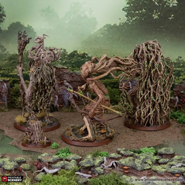 Lady Dryads STL Bogwallow Black Cypress Willow Song