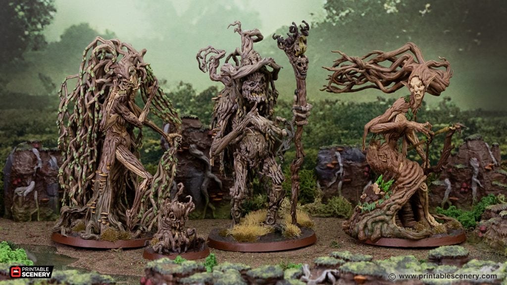 Lady Dryads STL Bogwallow Black Cypress Willow Song