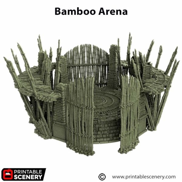 Bamboo Arena STL