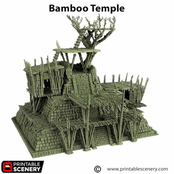 Bamboo Temple STL