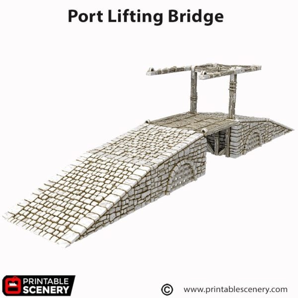 Port Lifting Bridge STL