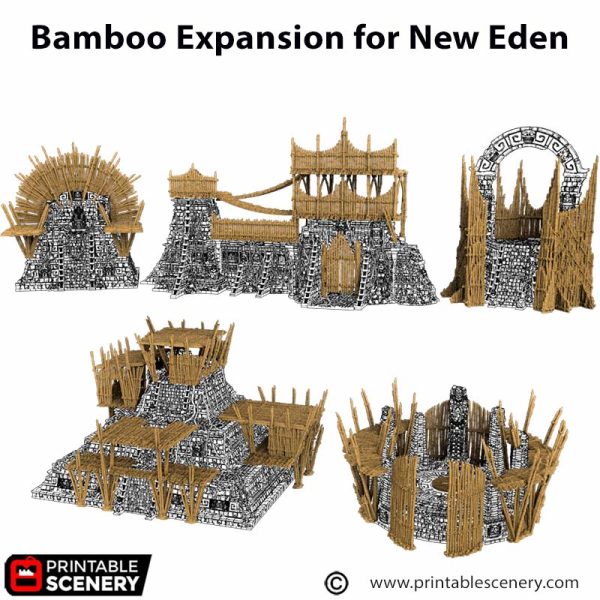 3D printed Bamboo for New Eden