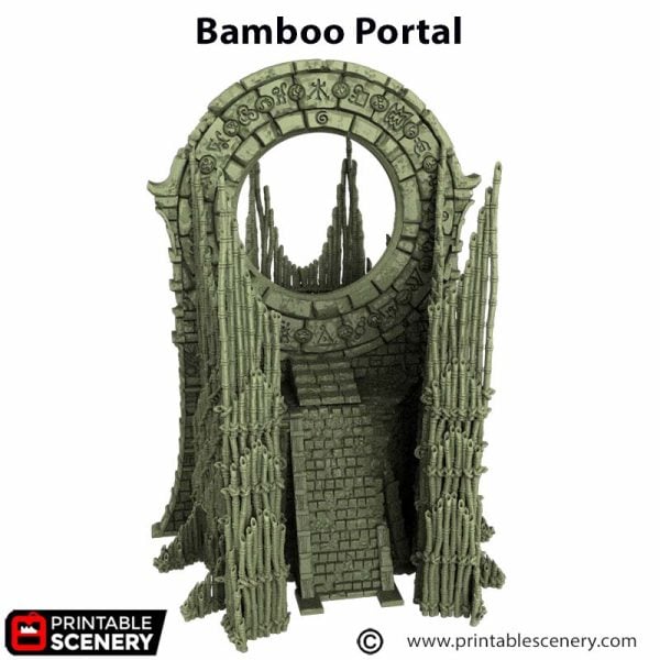 Bamboo Portal STL