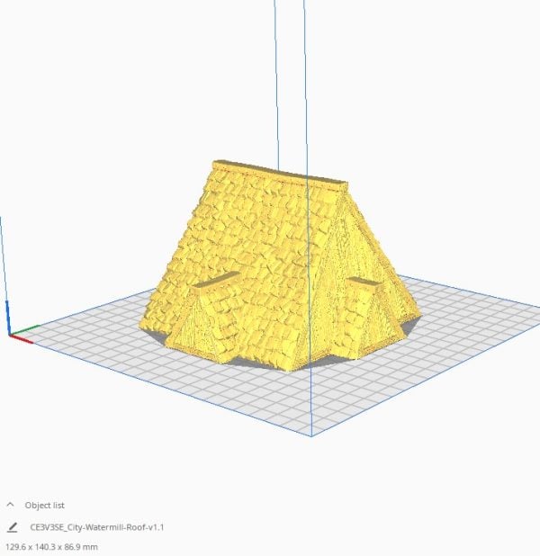 City Watermill 3D Print