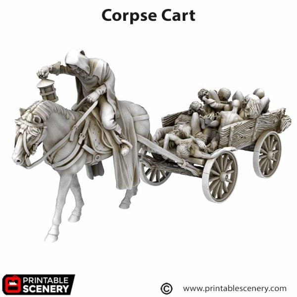 3D Printed Corpse Cart