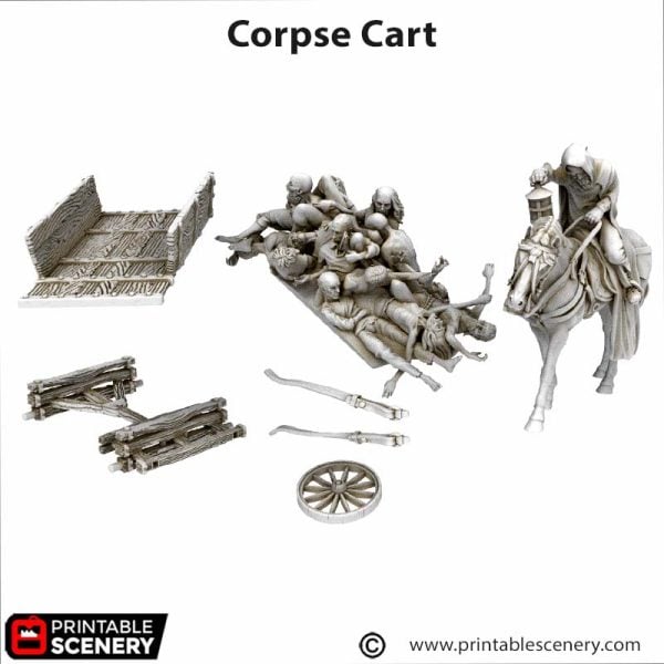 3D Printed Corpse Cart