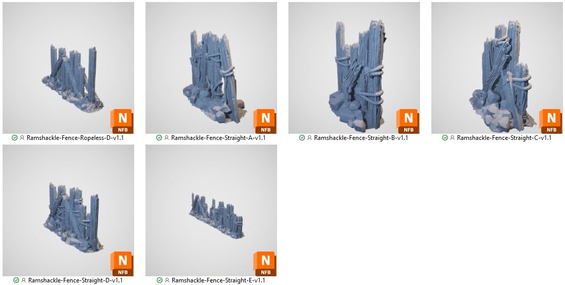 Ramshackle Fences STL