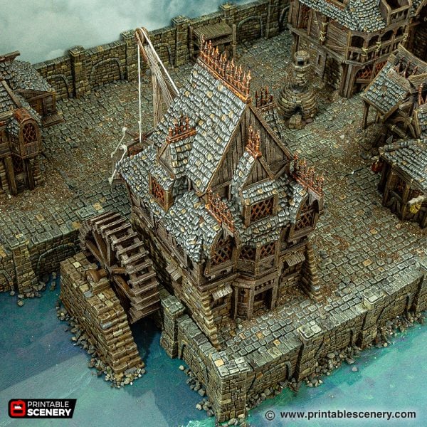 City Watermill 3d print file