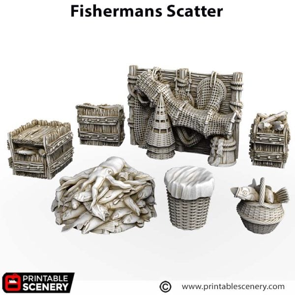 Fishermans Scatter STL