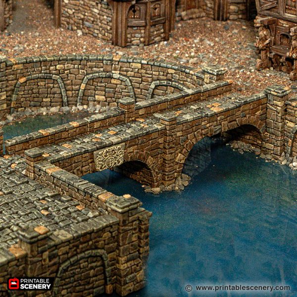 OpenLOCK Ramshackle City Bridge 3d print file