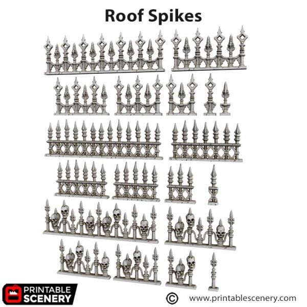 Roof Spikes STL