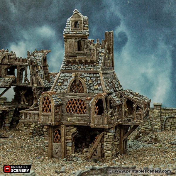 Ruined Apothecary 3d print file